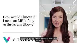 MRI of Arthrogram elbow [upl. by Small920]