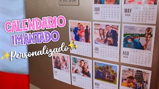 Haz tu Propio CALENDARIO IMANTADO PERSONALIZADO💕 con Plantillas gratis [upl. by Santana]