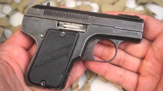 Bayard Peiper 32ACP Model 1908 Vest Pocket Pistol Overview  Texas Gun Blog [upl. by Merp]