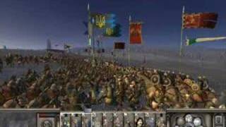 Medieval II Stainless Steel mod Kievan RusNovgorod battle [upl. by Gneh890]