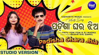 Padisha Ghara Jhia  Papu Pom Pom  RJ Madhu  New Album Song  Sidharth Music [upl. by Eanyl]