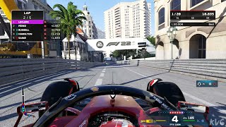 F1 22  Circuit de Monaco  Monaco Monaco Grand Prix  Gameplay PS5 UHD 4K60FPS [upl. by Atok]