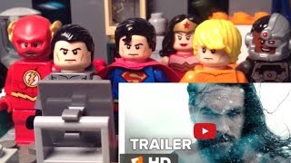 The Lego Justice League reacts to their new movie trailer [upl. by Oliver]