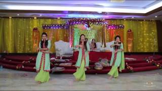 Afghan Jalebi Femy amp Shaons Holud Dance Performance [upl. by Nawed905]