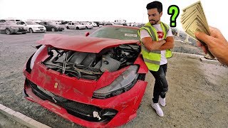 COCHES ACCIDENTADOS DE LUJO EN DUBAI [upl. by Ellehcem]