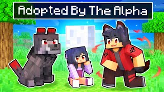 Adopted By The ALPHA Wolf In Minecraft [upl. by Leona]