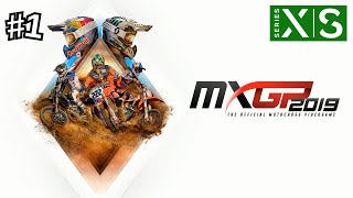 MXGP 2019  Gameplay no Xbox Series S [upl. by Sheley]