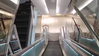 【三菱】福岡市天神ソラリアプラザのエスカレーター Escalator in Japan Fukuoka [upl. by Bej]