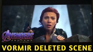 Avengers Endgame Black Widow And Hawkeye Vormir Deleted Scene [upl. by Aicargatla772]