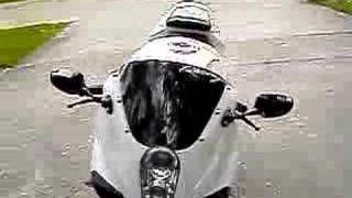 2007 United Motors  HYOSUNG  GT250R walkaround Alpine White [upl. by Gracye269]