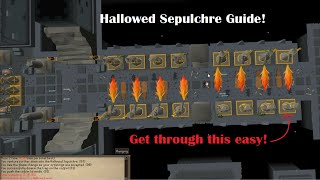 Hallowed Sepulchre Guide  How to conquer the fIrst 4 levels OSRS [upl. by Aziram171]