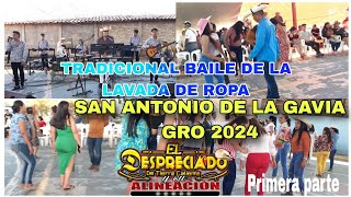 Tradicional baile de la lavada de ropa San Antonio de la Gavia gro 2024 [upl. by Nahtanha236]