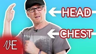 HEAD and CHEST Voice EXPLAINED  Voice Registration Explained  DrDan 🎤 [upl. by Nylrebmik]