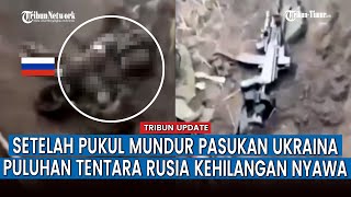 Kenyataan di Garis Depan Sekelompok Tentara Rusia Tergeletak Tak Bernyawa Saat Pertahankan Paritnya [upl. by Felipa]