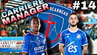 FC 24  CARRIÈRE MANAGER CONCARNEAU  UN GROS MERCATO  LES DÉBUTS EN LIGUE 1  14 [upl. by Adni]