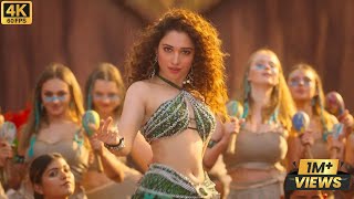 Kaavaali Full Video Song 4k 60fps  Jalier 2023  Rajini Kanth  Tamannah Bhatia  Nelson [upl. by Oisinoid]