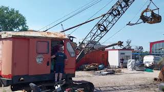 Priestman Tiger Dragline MEC Museum Dronten [upl. by Ayama]