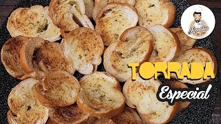 TORRADAS COM PÃO VELHO RECEITA ESPECIAL 115 Receitas de Pai [upl. by Hayimas]