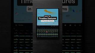 Quick Tip Timeline Gestures in ProcreateDreams [upl. by Marks]