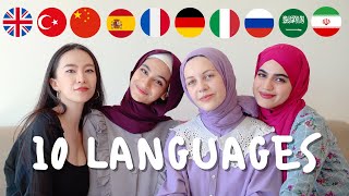 4 Polyglot Girls Speaking in 10 Languages [upl. by Persse263]