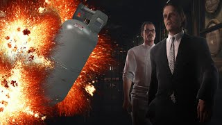 THE PROCURERS ELUSIVE TARGET FLYING PROPANE  SILENT ASSASSIN SUIT ONLY  HITMAN WOA [upl. by Ahselef242]