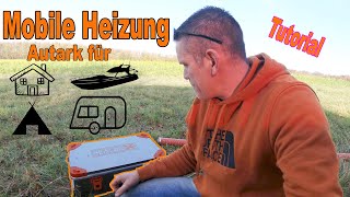 Heatbox  Mobile Heizung für Camping im Winter Tutorial [upl. by Aynad]