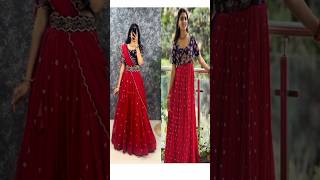 Choose one Gown or Half saree For Booking whats app 7997018094 [upl. by Kamilah]