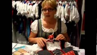 Making a dirndl Part 1 preparing your fabric [upl. by Helli234]