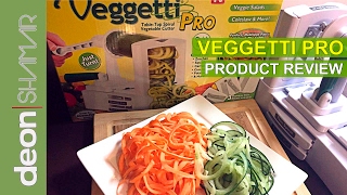 How To Use A Veggetti Pro  Product Review [upl. by Anole994]