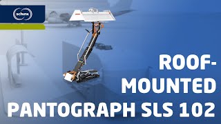 Electric Vehicle Charging Schunk’s Roofmounted Pantograph SLS 102  Smart Charging [upl. by Ennairol376]