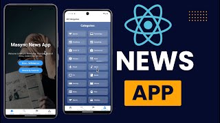 Build React Native News App Expo Router Using NewsAPI [upl. by Anived402]