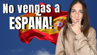 🔴 Por qué NO deberías EMIGRAR A ESPAÑA 🇪🇸 [upl. by Orly553]