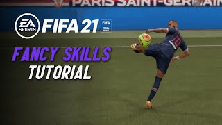 FIFA 21 TOP 5 FANCY SKILL MOVES  FANCY SHOTS amp PASSES  Playstation amp Xbox [upl. by Ahsyek]