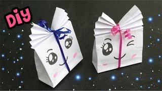 DIY MUTTERTAGSGESCHENKE BASTELN 💖 KLEINE PAPIERTÜTEN BASTELN DIN A4 💖 BASTELN FÜR MAMA [upl. by Tiebout]