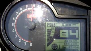 Aprilia sr50 factory Top speed [upl. by Ellenig691]