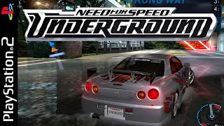 NEED FOR SPEED UNDERGROUND 1  EM FIM O SKYLINE 5 [upl. by Meyer645]