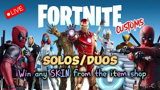 Marvel Fortnite Customs Win Any Skin You Want [upl. by Lrae]