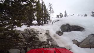 Rzr 900 at Little Sluice on the Rubicon Trail [upl. by Clotilda]