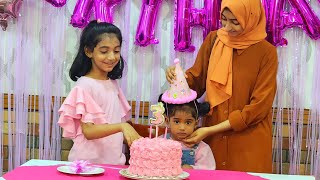 Ruhi babys 3rd Birthday  Surprise for ruhi  Mandi  Arabic Shawarma  Fatayer  Grill House Ajman [upl. by Ingaborg535]