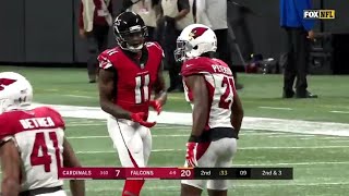 Julio Jones vs Patrick Peterson 2018  WR vs CB Matchup [upl. by Ecnerewal725]