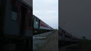 Panchaganga Express On Beautiful Morning WDP4D CAB 1 shorts train indianrailways [upl. by Narruc526]