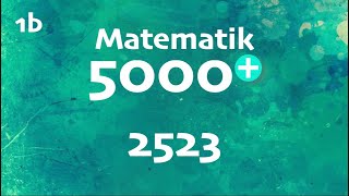 Matematik 5000 1b 2523 [upl. by Celik]