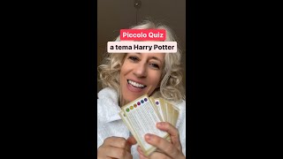 Piccolo Quiz a tema Harry Potter [upl. by Malva]