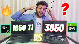 GTX 1650 Ti vs RTX 3050  5 Games Tested 🔥 ASUS TUF A15 amp DELL G3⚡️ [upl. by Shannah]