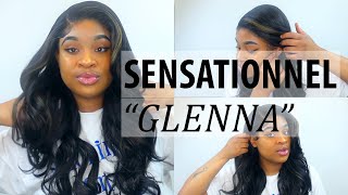 Sensationnel Cloud 9 13X6 HD Lace Wig  GLENNA EBONYLINECOM [upl. by Harewood]