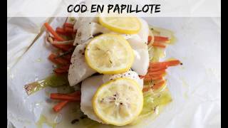 Cod En Papillote parchment paper [upl. by Joline]