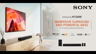 HTS2000 51ch Dolby Atmos® Soundbar  Sony [upl. by Noreen]