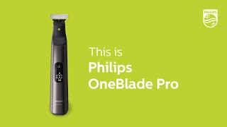 Philips OneBlade Pro Electric Razor  Product Film QP6530 QP6550 QP6650 [upl. by Swerdna518]