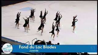 KickOff Classic Synchro Competition  Fond du Lac Blades 11182023 Juvenile [upl. by Detta601]