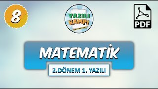 8Sınıf Matematik  2Dönem 1Yazılıya Hazırlık [upl. by Clabo976]